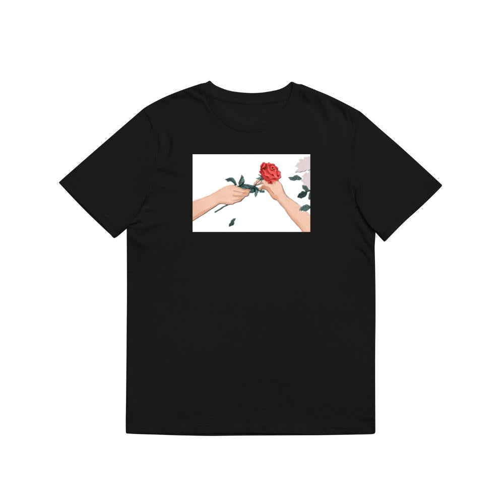 A Dramatic Image of a Floral Gift T-Shirts