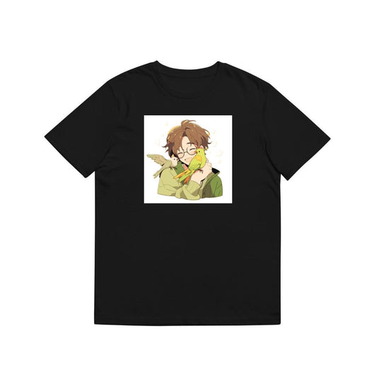A Boy and His Birds in a Warm Embrace T-Shirts