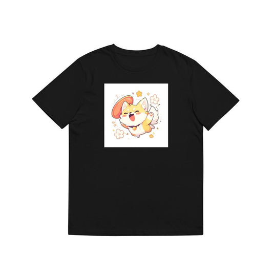 A Chibi Fox's Joyful Leap T-Shirts
