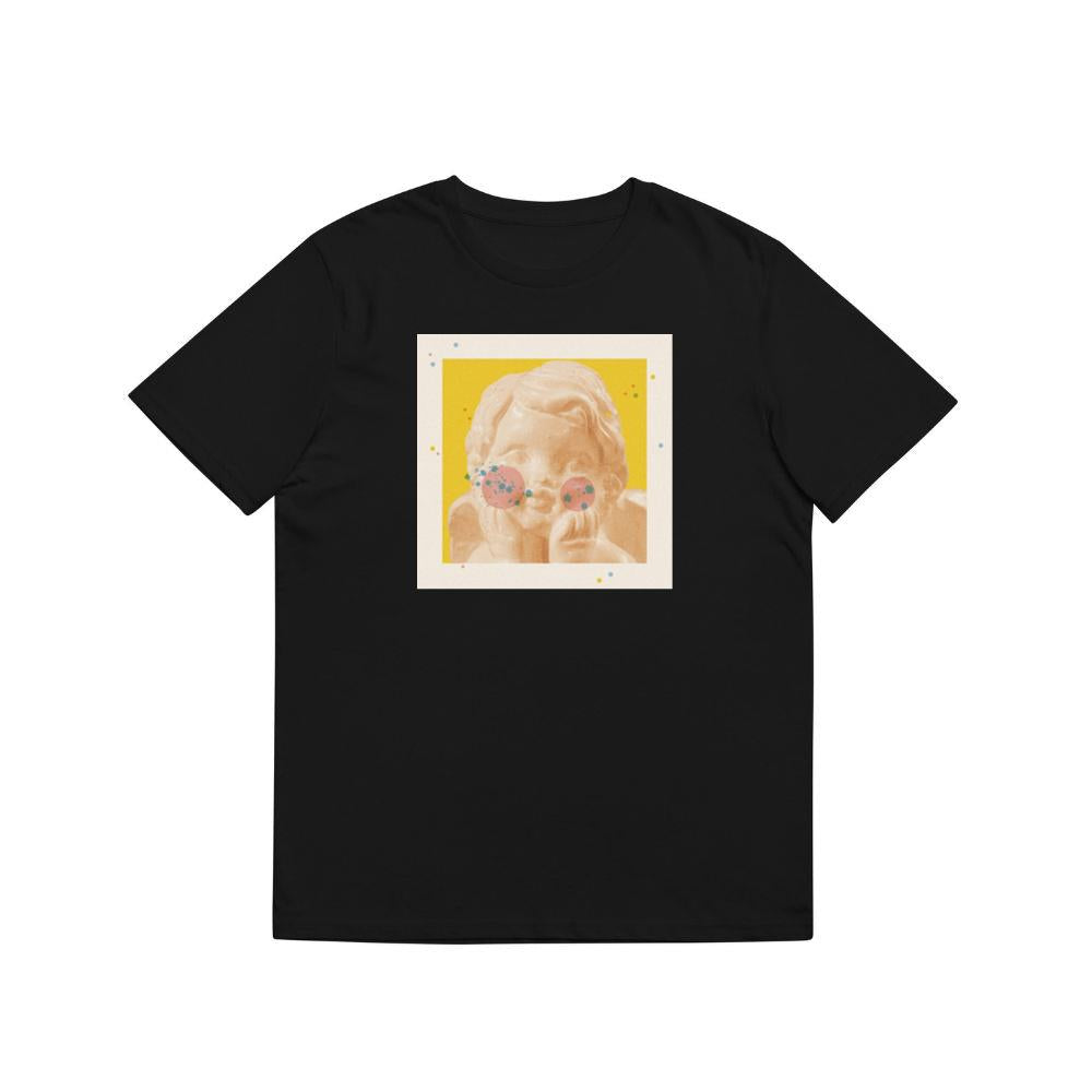 A Classical Sculpture with Color Spheres and Dots in a Surreal Arrangement T-Shirts