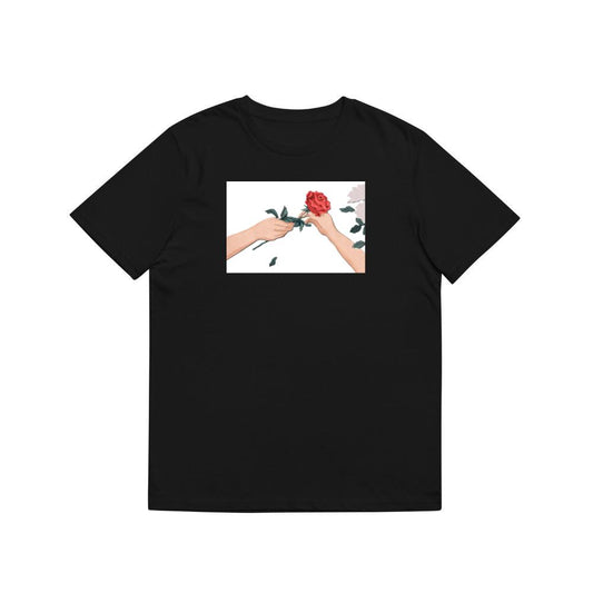 A Dramatic Image of a Floral Gift T-Shirts