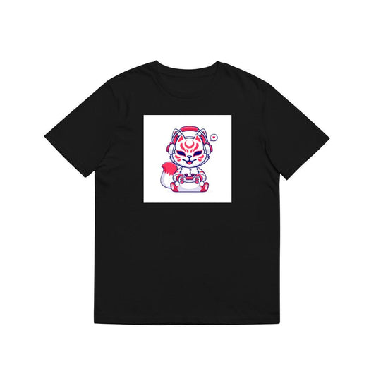 A Fox Finds Fun in Gaming T-Shirts