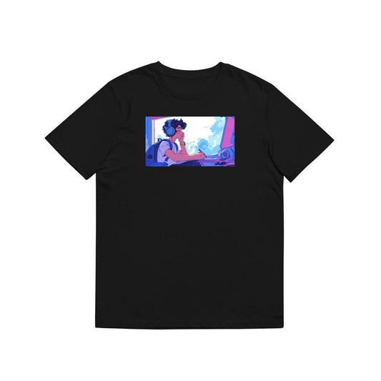 A Moment of Creation in a Dreamy Digital Landscape T-Shirts