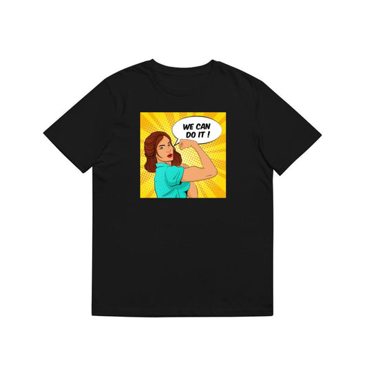 A Pop Art Study of Unity and Female Empowerment T-Shirts