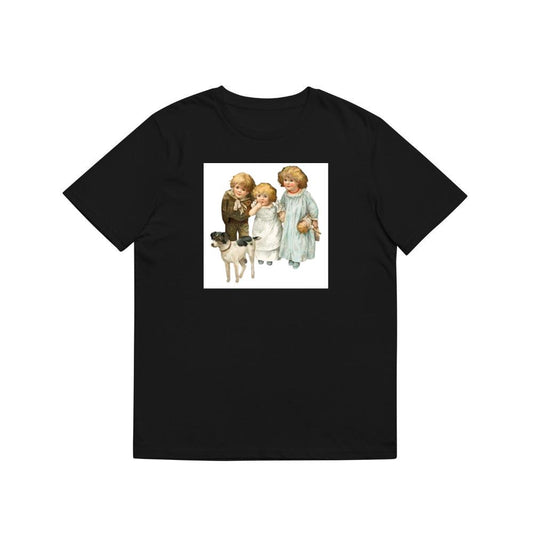 Antique Children with a Pet T-Shirts