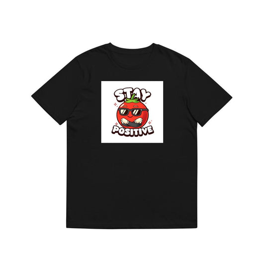 Cool Tomato Says Stay Positive T-Shirts