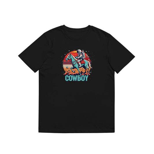 Vintage Astronaut Cowboy Riding Horse T-Shirts