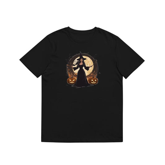 Witchy Beauty Halloween Night Pumpkin T-Shirts